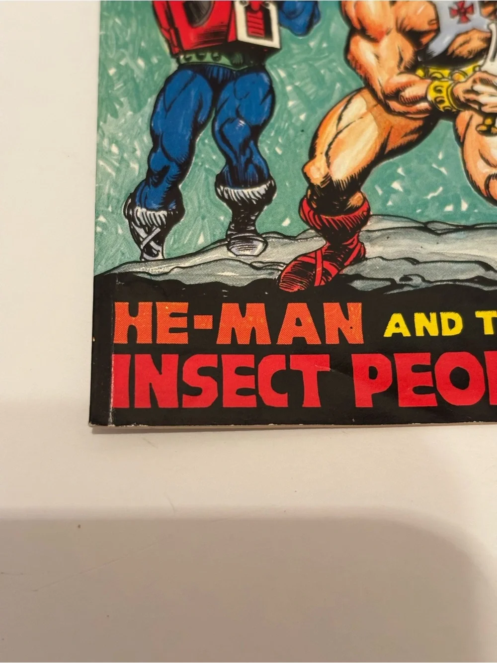 Masters of the Universe Vtg Mini Comic-He-Man & The Insect People 1983